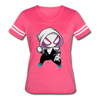 Character #64 Women’s Vintage Sport T-Shirt - vintage pink/white