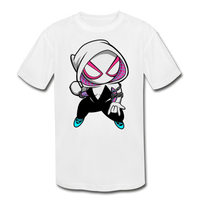 Character #64 Kids' Moisture Wicking Performance T-Shirt - white