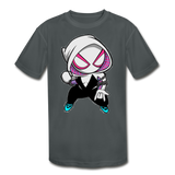 Character #64 Kids' Moisture Wicking Performance T-Shirt - charcoal