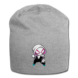 Character #64 Jersey Beanie - heather gray
