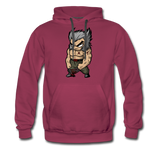 Character #65 Men’s Premium Hoodie - burgundy