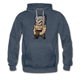 Character #65 Men’s Premium Hoodie - heather denim