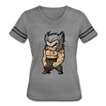 Character #65 Women’s Vintage Sport T-Shirt - heather gray/charcoal