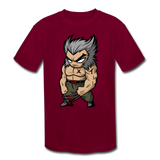 Character #65 Kids' Moisture Wicking Performance T-Shirt - burgundy