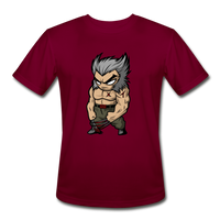 Character #65 Men’s Moisture Wicking Performance T-Shirt - burgundy