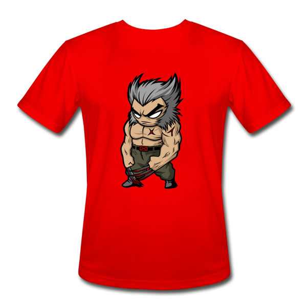 Character #65 Men’s Moisture Wicking Performance T-Shirt - red