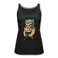 Character #65 Women’s Premium Tank Top - black