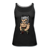 Character #65 Women’s Premium Tank Top - black