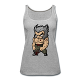 Character #65 Women’s Premium Tank Top - heather gray