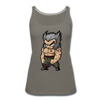 Character #65 Women’s Premium Tank Top - asphalt gray