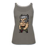 Character #65 Women’s Premium Tank Top - asphalt gray