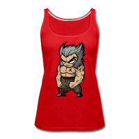 Character #65 Women’s Premium Tank Top - red