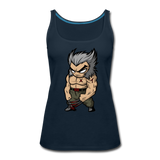 Character #65 Women’s Premium Tank Top - deep navy