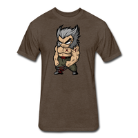 Character #65 Fitted Cotton/Poly T-Shirt by Next Level - heather espresso