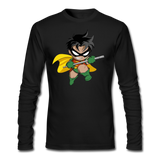 Character #66 Men's Long Sleeve T-Shirt by Next Level - black