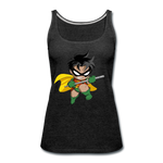 Character #66 Women’s Premium Tank Top - charcoal gray