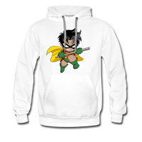 Character #66 Men’s Premium Hoodie - white