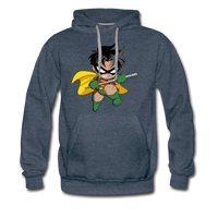 Character #66 Men’s Premium Hoodie - heather denim
