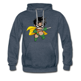 Character #66 Men’s Premium Hoodie - heather denim