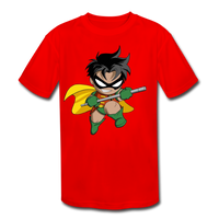 Character #66 Kids' Moisture Wicking Performance T-Shirt - red