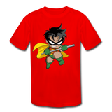 Character #66 Kids' Moisture Wicking Performance T-Shirt - red
