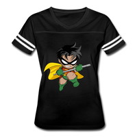 Character #66 Women’s Vintage Sport T-Shirt - black/white