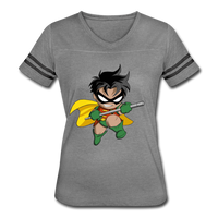 Character #66 Women’s Vintage Sport T-Shirt - heather gray/charcoal