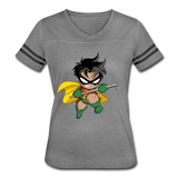 Character #66 Women’s Vintage Sport T-Shirt - heather gray/charcoal