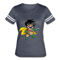 Character #66 Women’s Vintage Sport T-Shirt - vintage navy/white