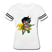 Character #66 Women’s Vintage Sport T-Shirt - white/black