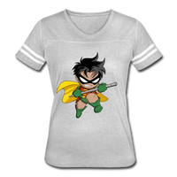 Character #66 Women’s Vintage Sport T-Shirt - heather gray/white