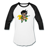 Character #66 Baseball T-Shirt - white/black