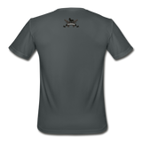 Character #66 Men’s Moisture Wicking Performance T-Shirt - charcoal