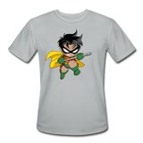 Character #66 Men’s Moisture Wicking Performance T-Shirt - silver