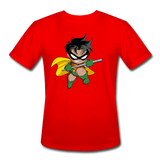 Character #66 Men’s Moisture Wicking Performance T-Shirt - red