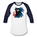 Character #67 Baseball T-Shirt - white/navy