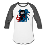 Character #67 Baseball T-Shirt - white/charcoal