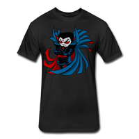 Character #67 Fitted Cotton/Poly T-Shirt by Next Level - black