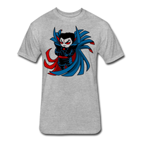 Character #67 Fitted Cotton/Poly T-Shirt by Next Level - heather gray