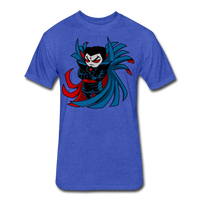 Character #67 Fitted Cotton/Poly T-Shirt by Next Level - heather royal