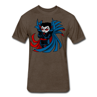 Character #67 Fitted Cotton/Poly T-Shirt by Next Level - heather espresso