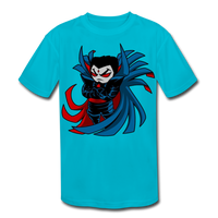 Character #67 Kids' Moisture Wicking Performance T-Shirt - turquoise