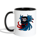 Character #67 Contrast Coffee Mug - white/black