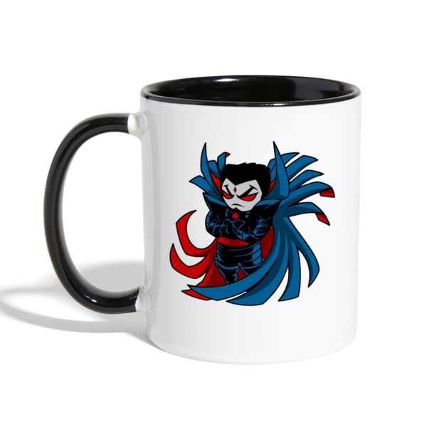 Character #67 Contrast Coffee Mug - white/black