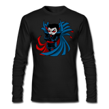 Character #67 Men's Long Sleeve T-Shirt by Next Level - black