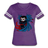 Character #67 Women’s Vintage Sport T-Shirt - vintage purple/white