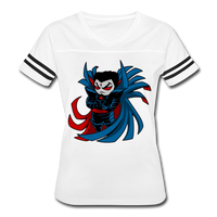 Character #67 Women’s Vintage Sport T-Shirt - white/black