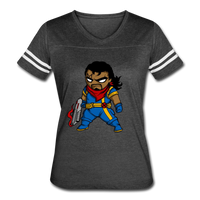 Character #68 Women’s Vintage Sport T-Shirt - vintage smoke/white