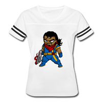 Character #68 Women’s Vintage Sport T-Shirt - white/black