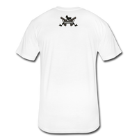 Character #68 Fitted Cotton/Poly T-Shirt by Next Level - white